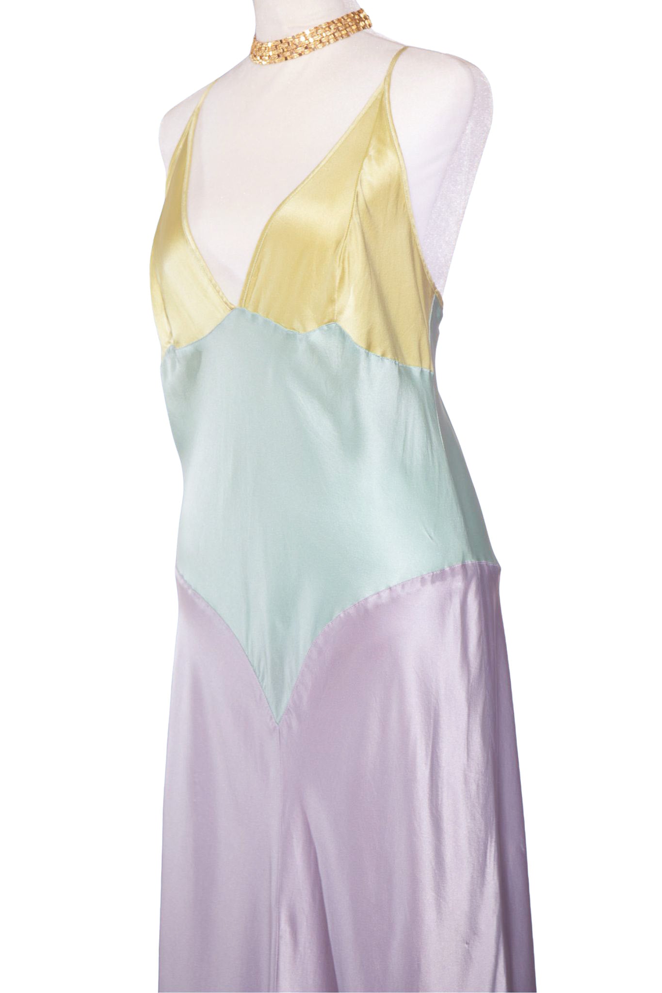 PASTEL SILK 1990'S VS DRESS