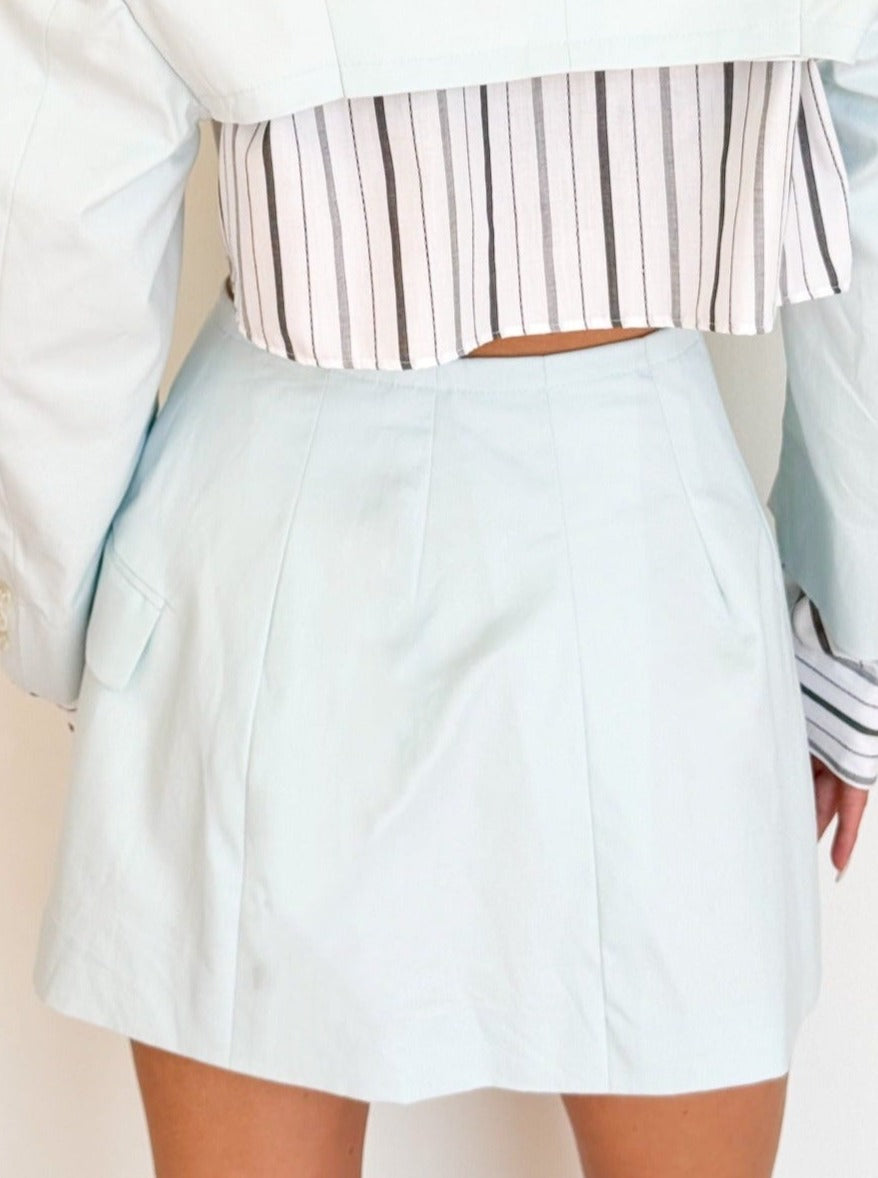 BABY BLUE SKIRT