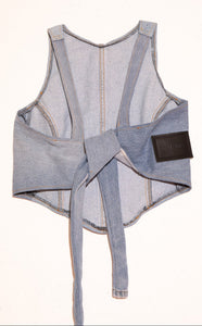 SLEEVELESS TIE TOP