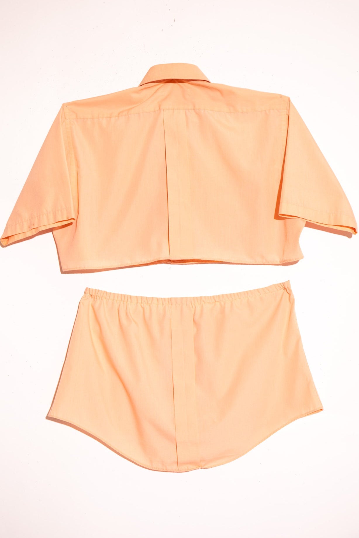 ORANGE SHIRT SET