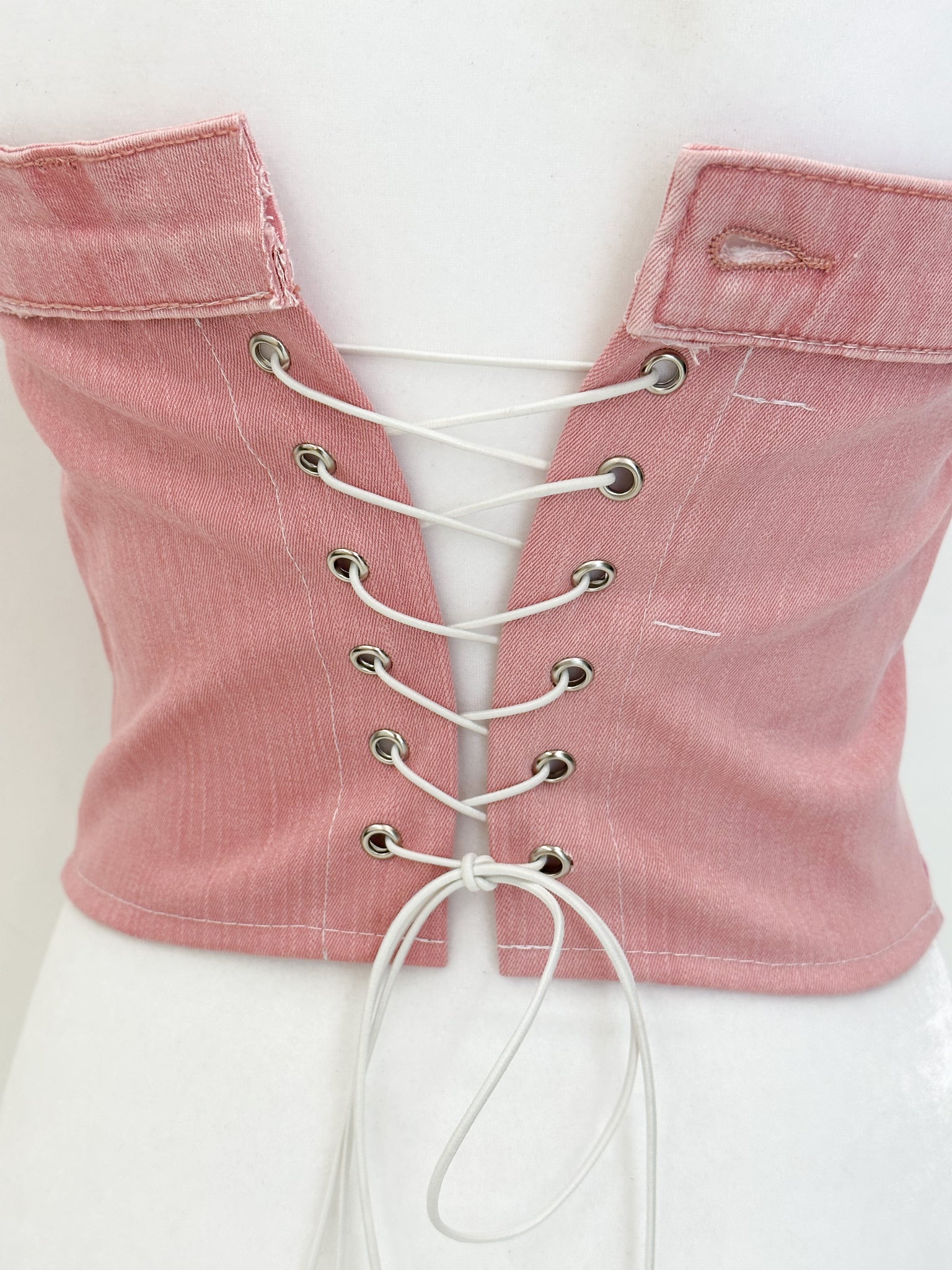 PINK TWO TONE CORSET