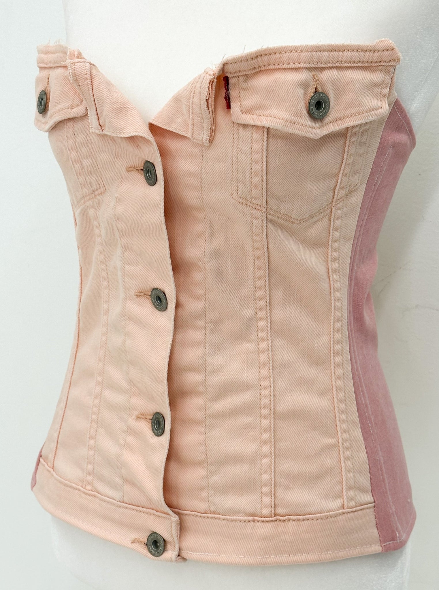 TWO TONE PINK CORSET