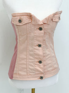 TWO TONE PINK CORSET